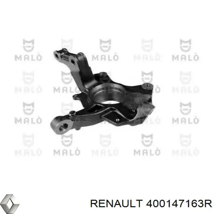 400147163R Renault (RVI) Czop (zwrotnica) przedni prawy