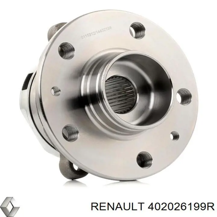 402026199R Renault (RVI) Piasta przednia