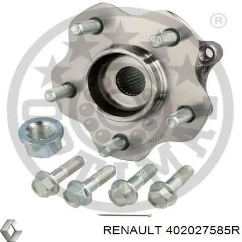 Piasta tylna Renault (RVI) 402027585R cena, od 80,07 USD