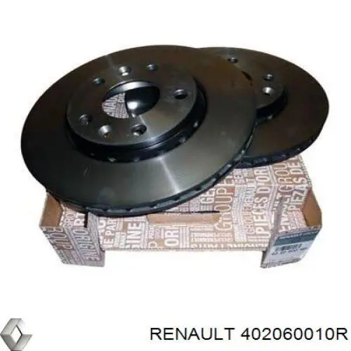 Do koszyka 402060010R Renault (RVI) Tarcza hamulcowa przednia