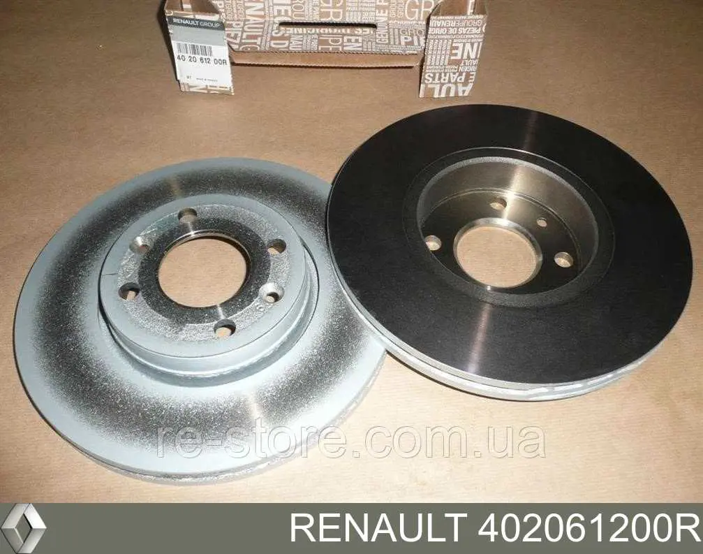Tarcza hamulcowa przednia Renault (RVI) 402061200R cena, od 56,26 USD