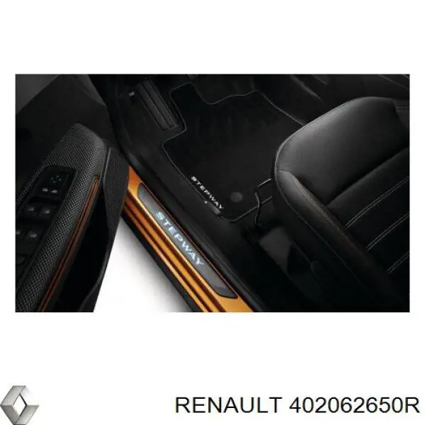 Tarcza hamulcowa przednia 402062650R Renault (RVI)