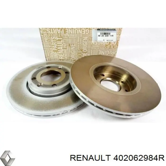 Tarcza hamulcowa przednia Renault (RVI) 402062984R cena, od 33,61 USD