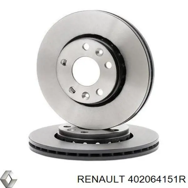 402064151R Renault (RVI) Tarcza hamulcowa przednia