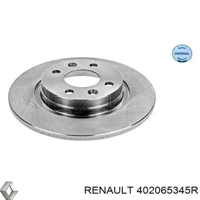 Tarcza hamulcowa przednia Renault (RVI) 402065345R cena, od 31,22 USD