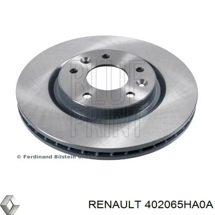 Tarcza hamulcowa przednia Renault (RVI) 402065HA0A cena, od 58,87 USD