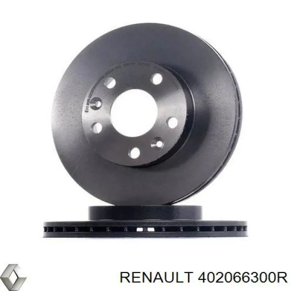 402066300R Renault (RVI) Tarcza hamulcowa przednia