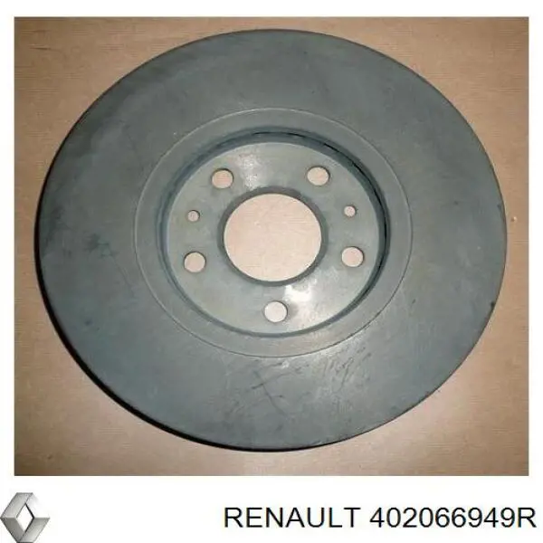 Tarcza hamulcowa przednia Renault (RVI) 402066949R cena, od 57,10 USD