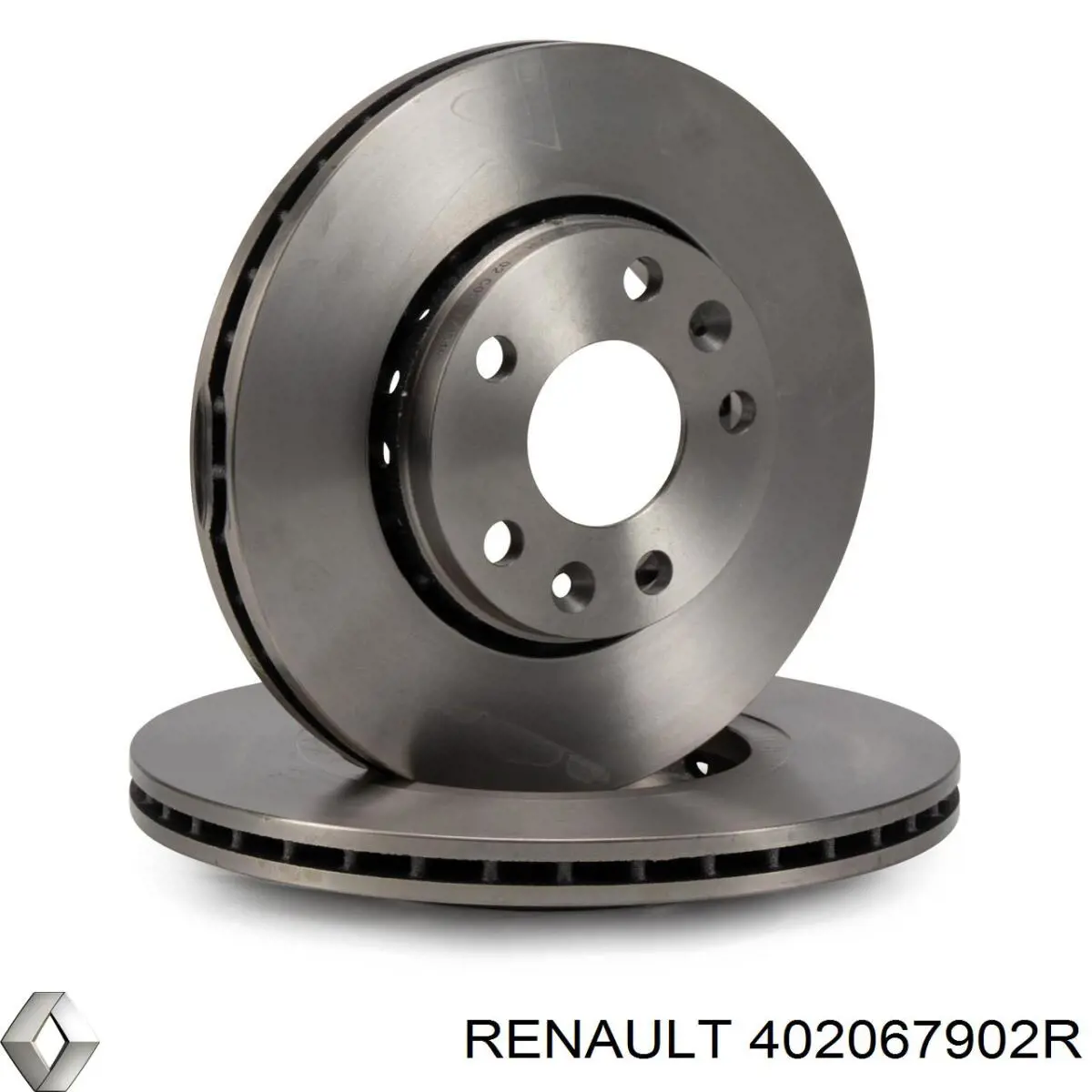 402067902R Renault (RVI) Tarcza hamulcowa przednia