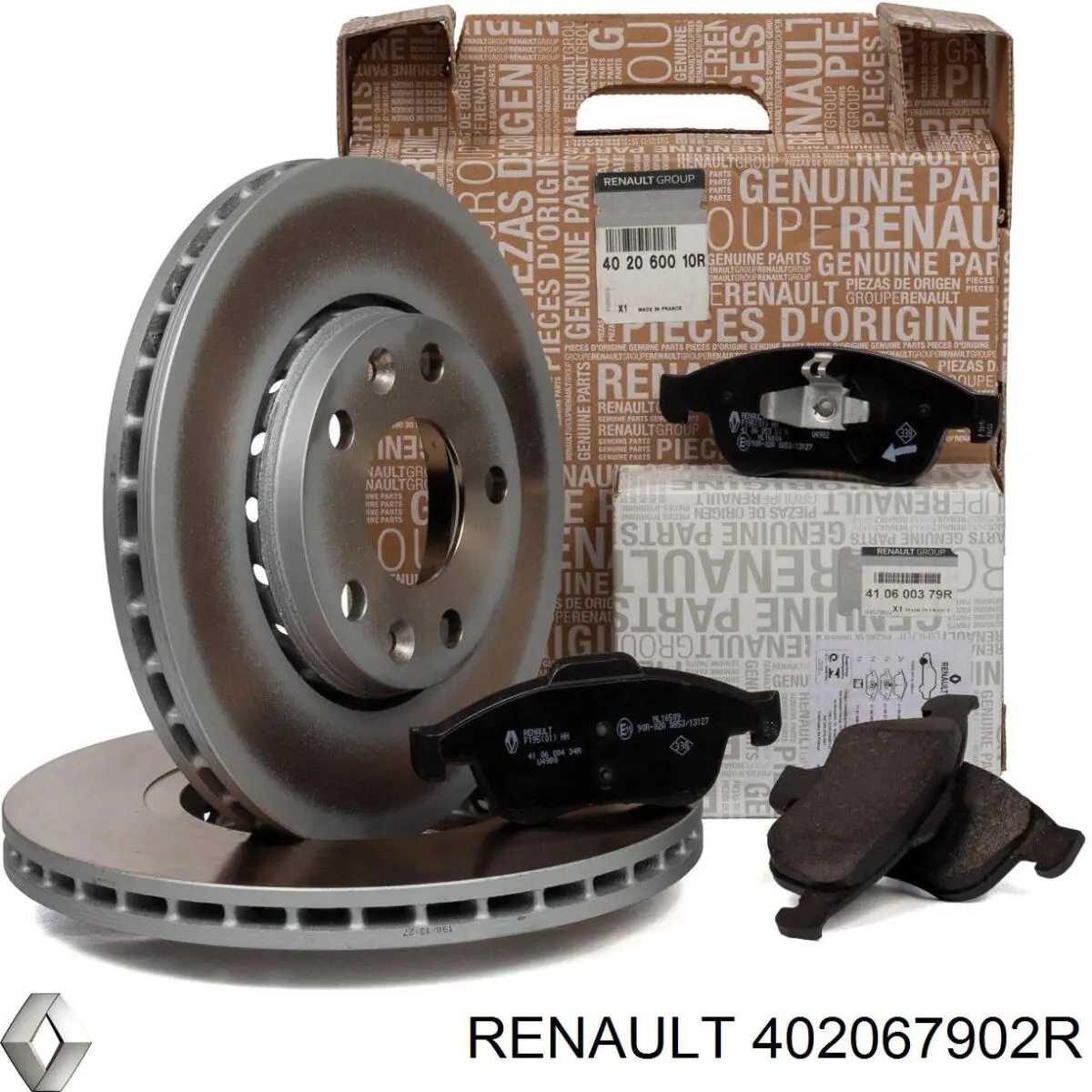 Tarcza hamulcowa przednia Renault (RVI) 402067902R cena, od 99,07 USD