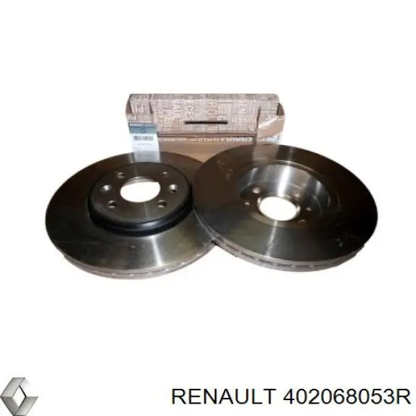 Tarcza hamulcowa przednia Renault (RVI) 402068053R cena, od 46,69 USD