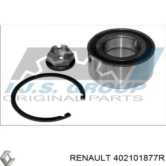 Łożysko piasty przedniej Renault (RVI) 402101877R cena, od 35,11 USD