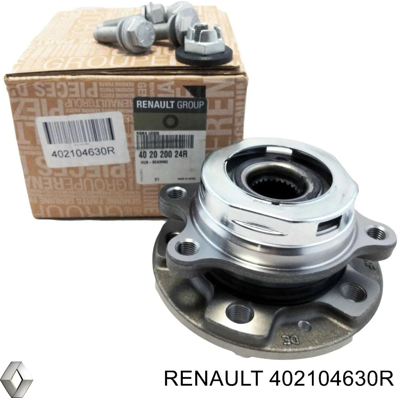 402104630R Renault (RVI) Piasta przednia