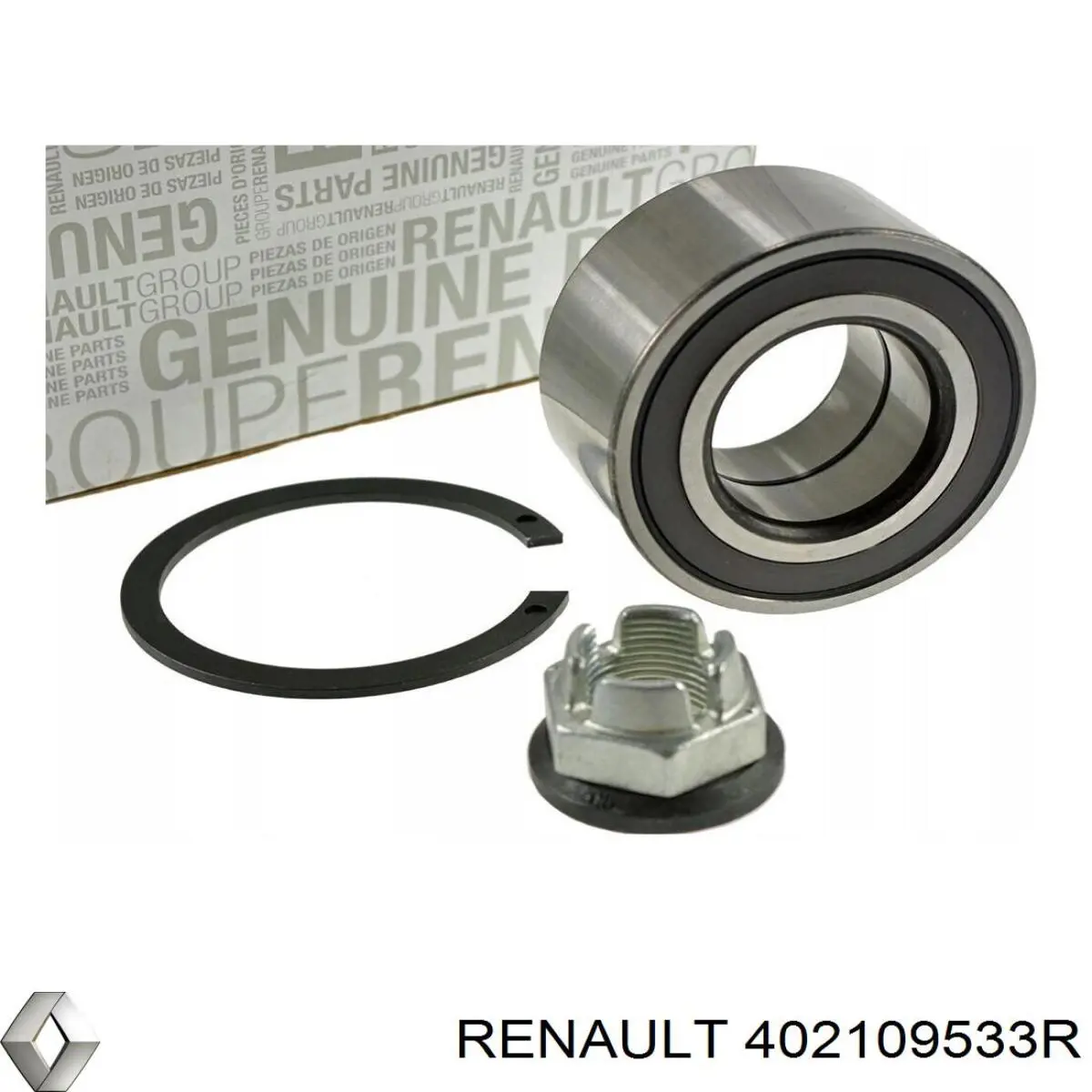 Do koszyka 402109533R Renault (RVI) Lożysko piasty tylnej