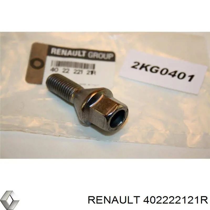 Do koszyka 402222121R Renault (RVI) Śruba koła
