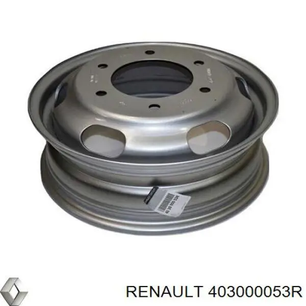 Do koszyka 403000053R Renault (RVI) Felgi stalowe (kute)