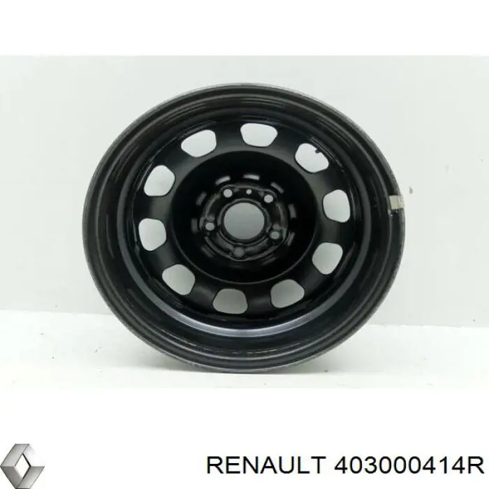 Felgi stalowe (kute) Renault (RVI) 403000414R cena, od 126,39 USD
