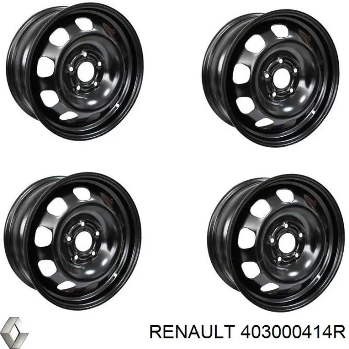 403000414R Renault (RVI) Felgi stalowe (kute)