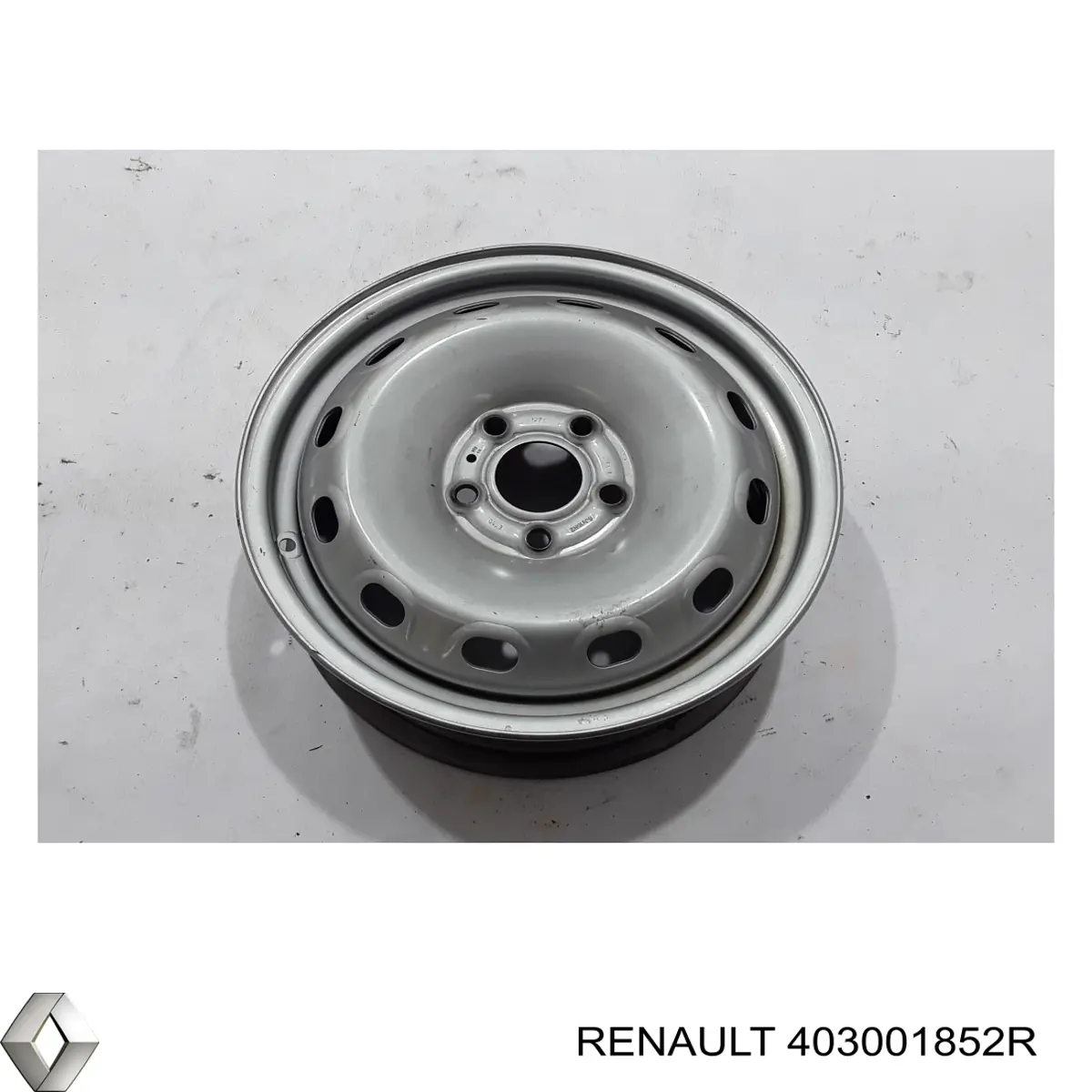 Felgi stalowe (kute) Renault (RVI) 403001852R cena, od 144,11 USD