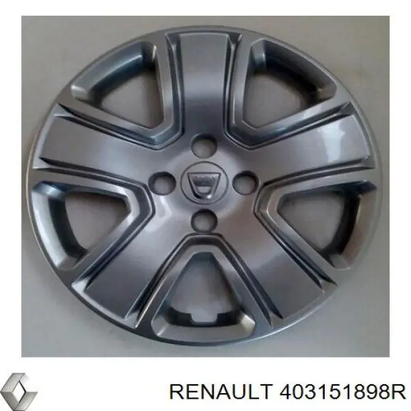 Do koszyka 403151898R Renault (RVI) Kołpak do obręczy koła
