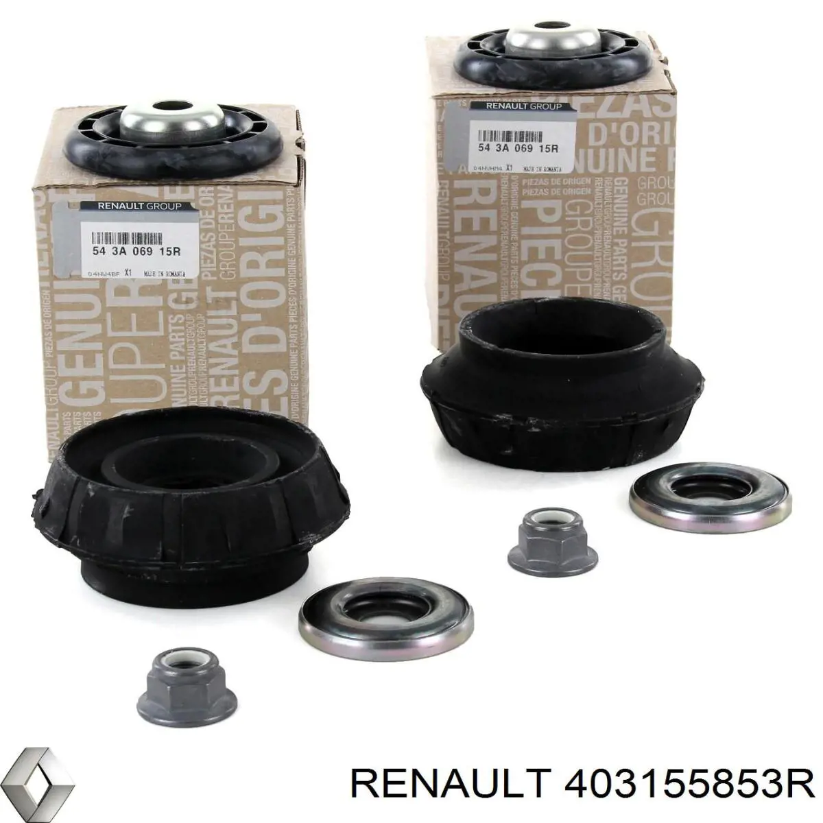 Kołpak do obręczy koła Renault (RVI) 403155853R cena, od 59,23 USD