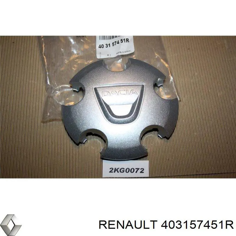 403157451R Renault (RVI) Kołpak do obręczy koła