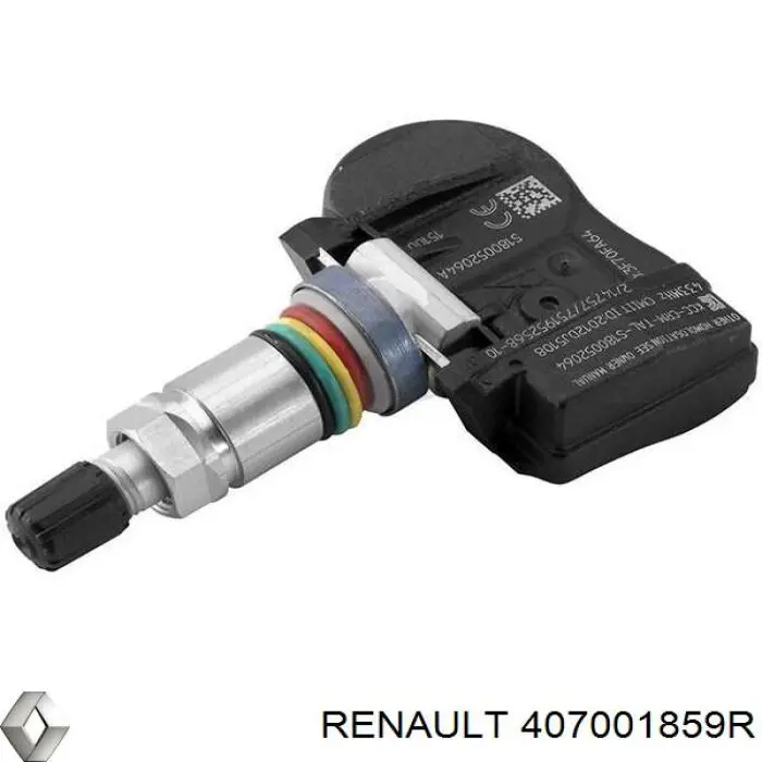 407001859R Renault (RVI) Czujnik ciśnienia w oponach