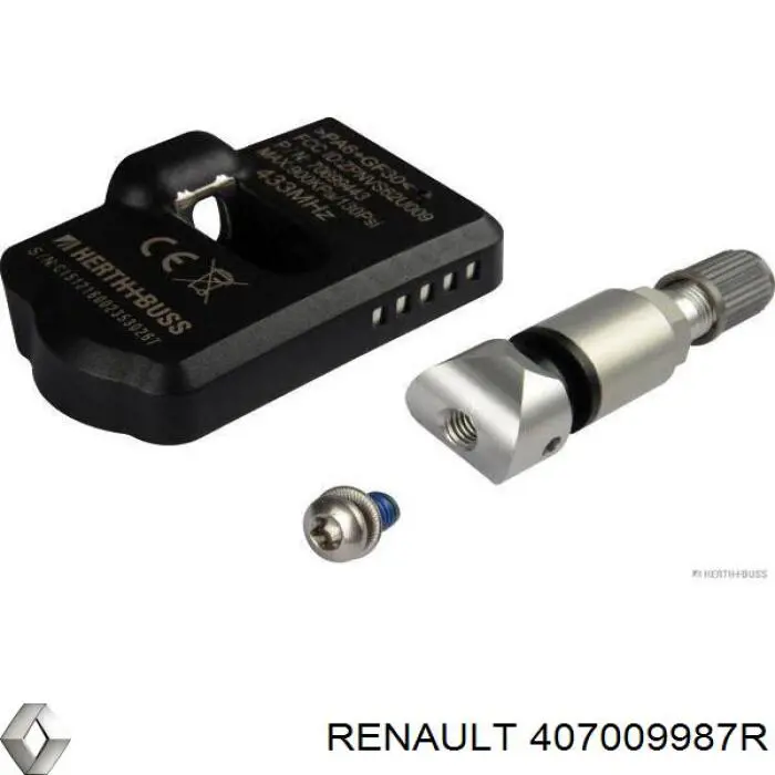 407009987R Renault (RVI) Czujnik ciśnienia w oponach
