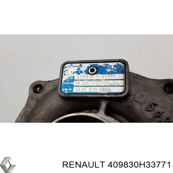 409830H33771 Renault (RVI) Turbina