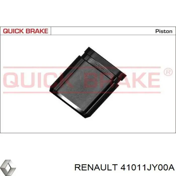 Zacisk hamulcowy przedni lewy Renault (RVI) 41011JY00A cena, od 93,28 USD