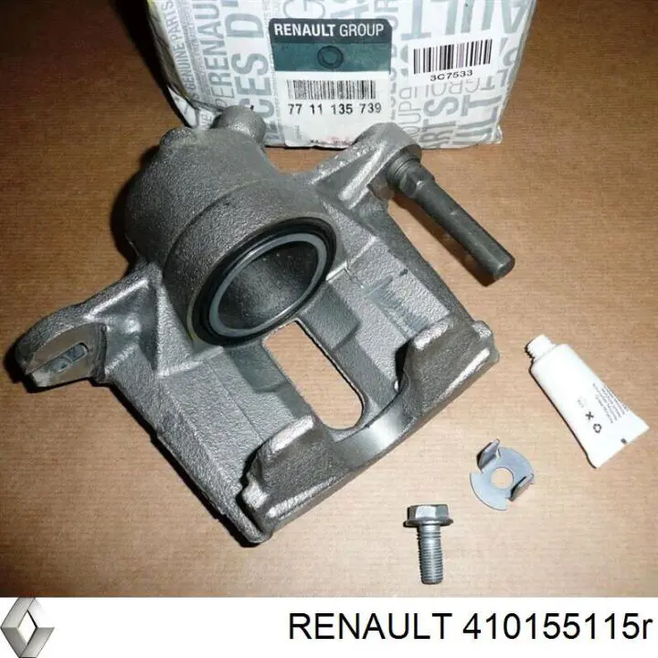 Jarzmo zacisku hamulcowego przedniego Renault (RVI) 410155115R cena, od 104,36 USD