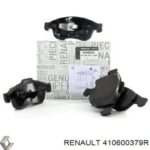 Klocki hamulcowe przednie tarczowe Renault (RVI) 410600379R cena, od 26,24 USD