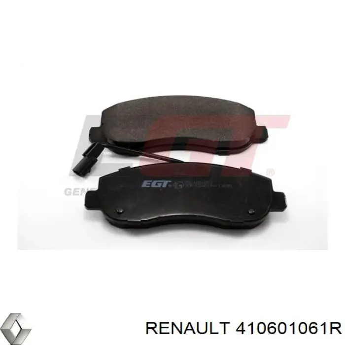 Klocki hamulcowe przednie tarczowe Renault (RVI) 410601061R cena, od 25,50 USD