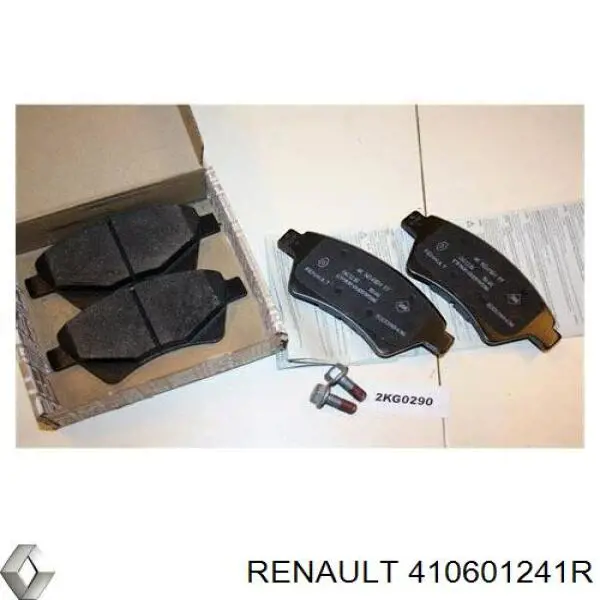 410601241R Renault (RVI) Klocki hamulcowe przednie tarczowe