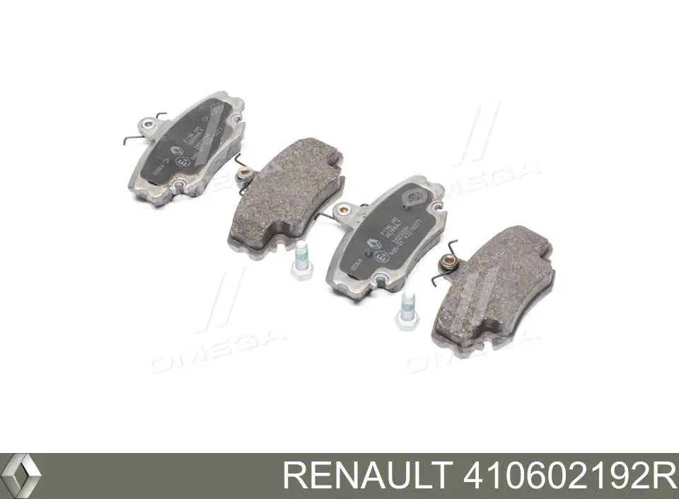 410602192R Renault (RVI) Klocki hamulcowe przednie tarczowe