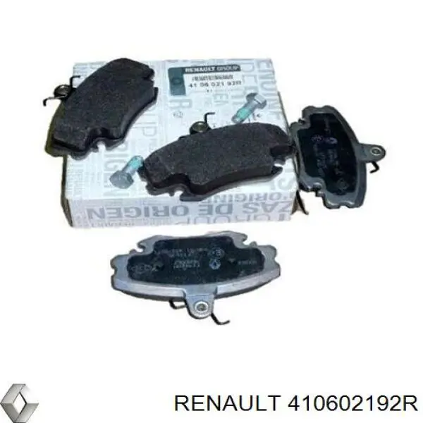 Klocki hamulcowe przednie tarczowe Renault (RVI) 410602192R cena, od 17,20 USD