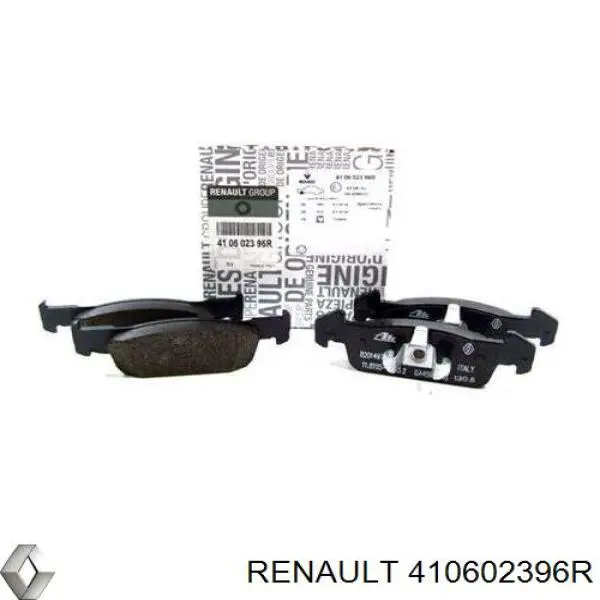 Klocki hamulcowe przednie tarczowe Renault (RVI) 410602396R cena, od 20,57 USD
