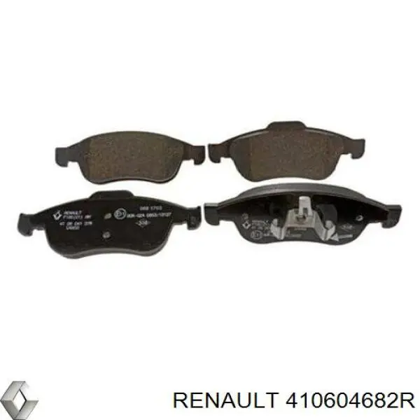 410604682R Renault (RVI) Klocki hamulcowe przednie tarczowe