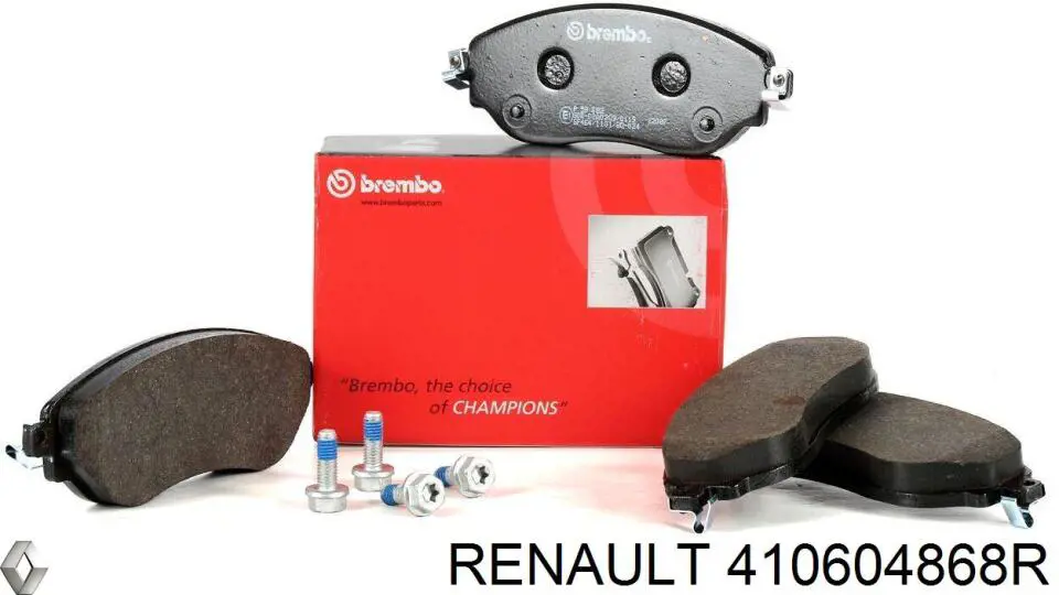 410604868R Renault (RVI) Klocki hamulcowe przednie tarczowe