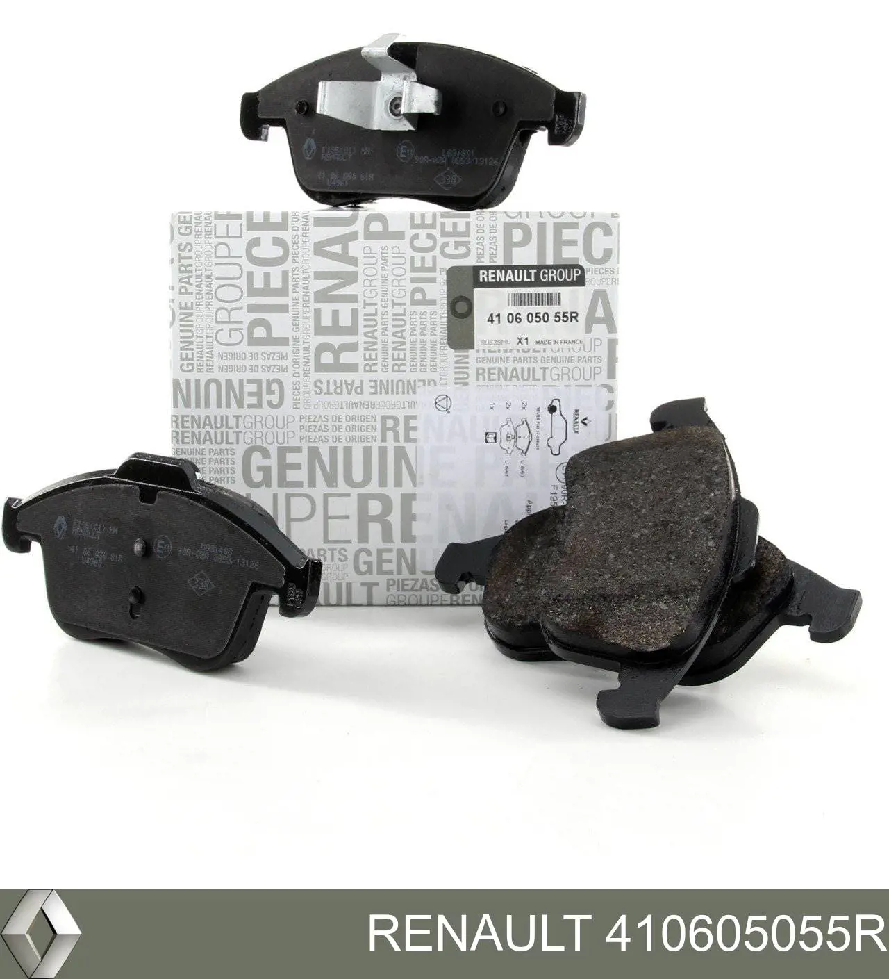 Klocki hamulcowe przednie tarczowe Renault (RVI) 410605055R cena, od 32,14 USD