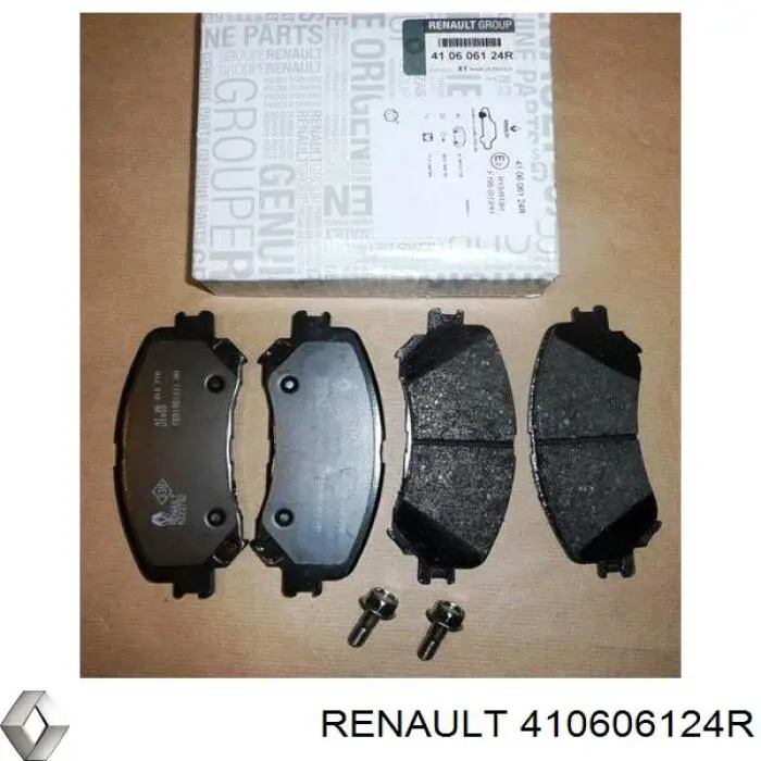 410606124R Renault (RVI) Klocki hamulcowe przednie tarczowe