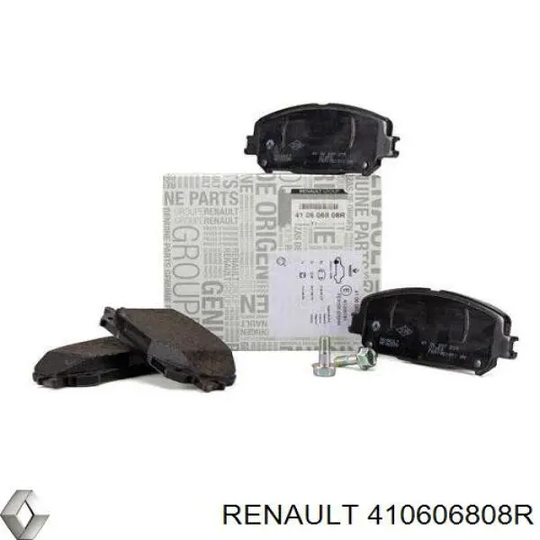 410606808R Renault (RVI) Klocki hamulcowe przednie tarczowe