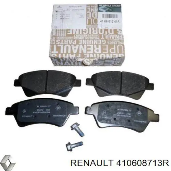 Klocki hamulcowe przednie tarczowe Renault (RVI) 410608713R cena, od 24,83 USD