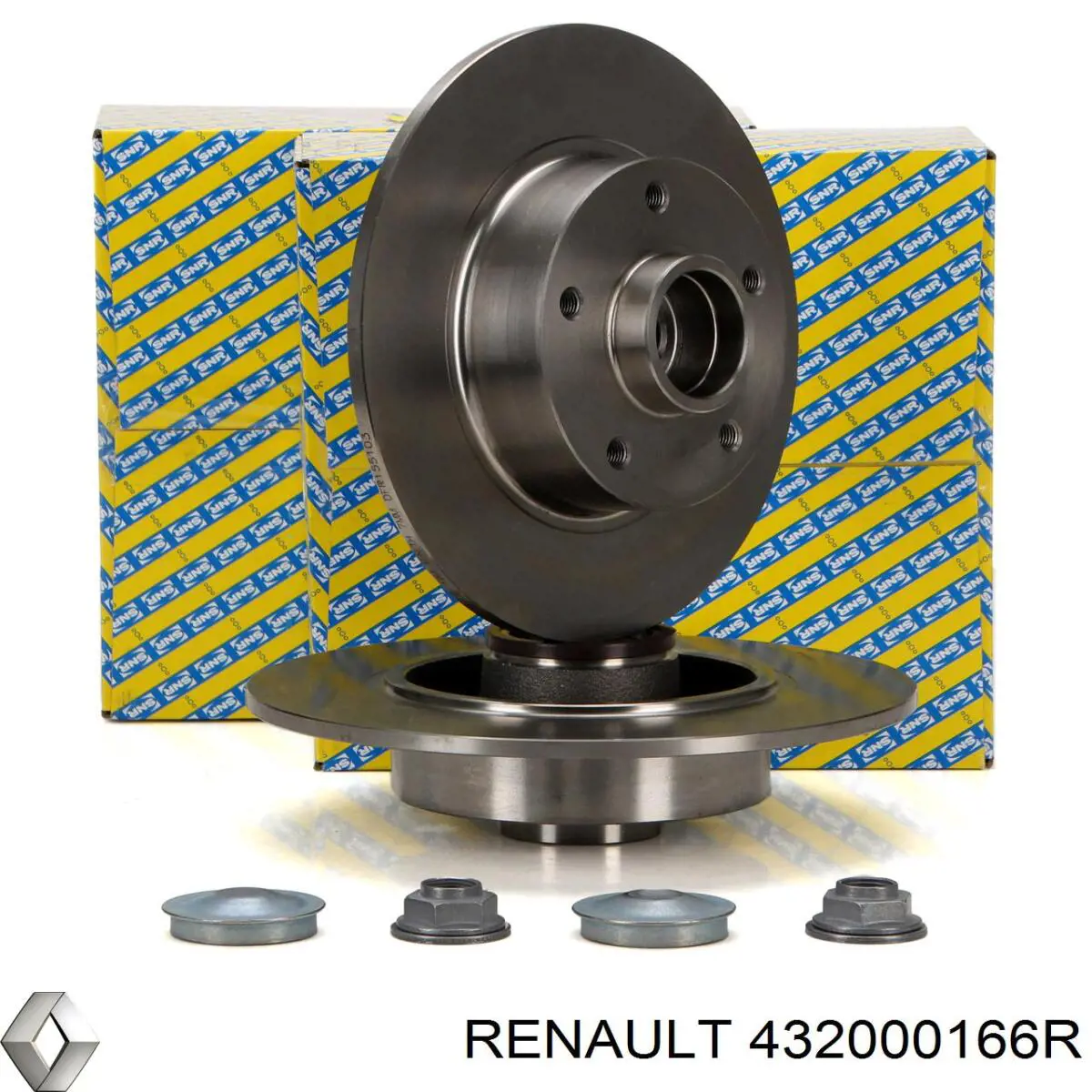 Do koszyka 432000166R Renault (RVI) Tarcza hamulcowa tylna