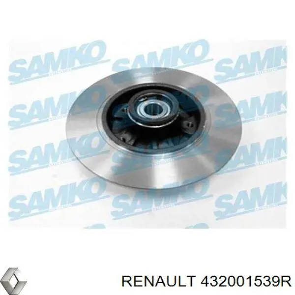 Tarcza hamulcowa tylna Renault (RVI) 432001539R cena, od 49,28 USD