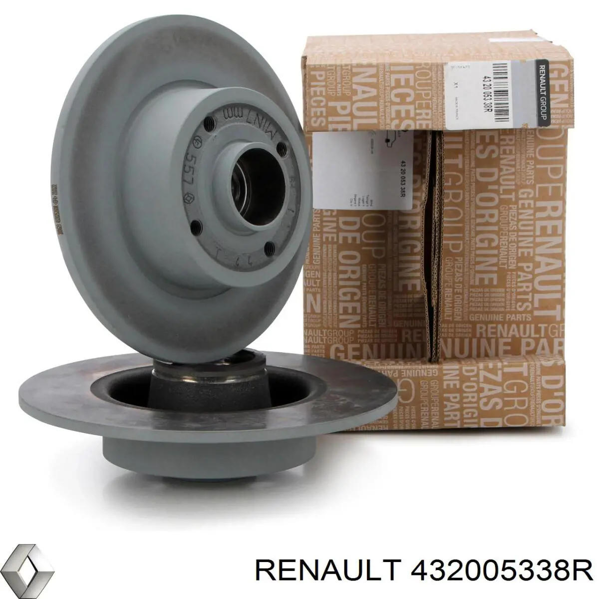 432005338R Renault (RVI) Tarcza hamulcowa tylna