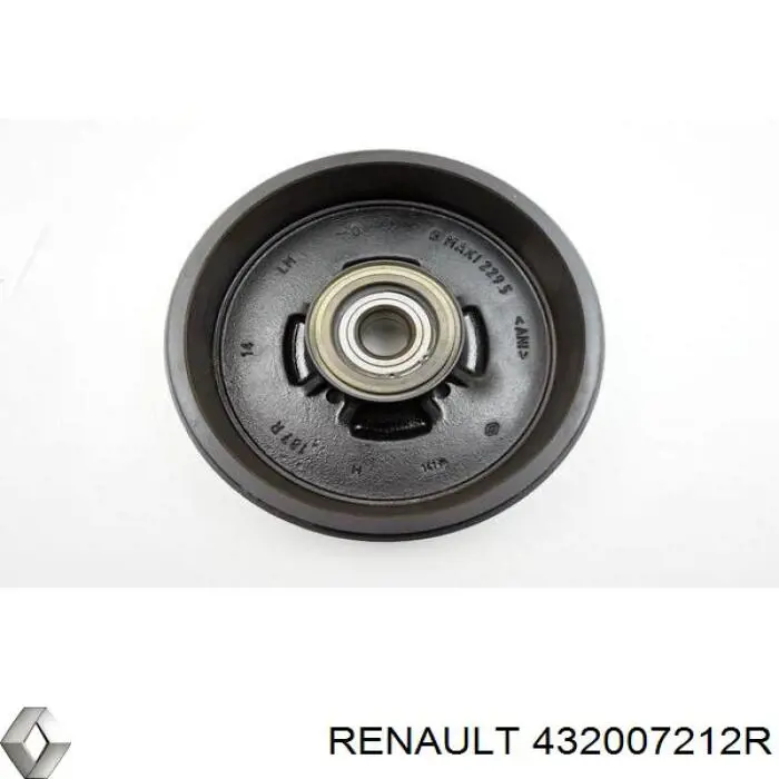 432007212R Renault (RVI) Bęben hamulcowy tylny