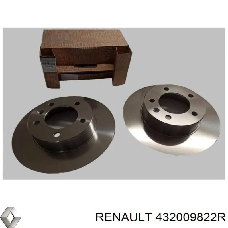 Tarcza hamulcowa tylna Renault (RVI) 432009822R cena, od 52,68 USD