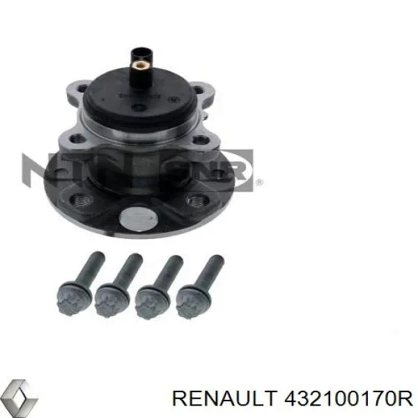Piasta tylna 432100170R Renault (RVI)