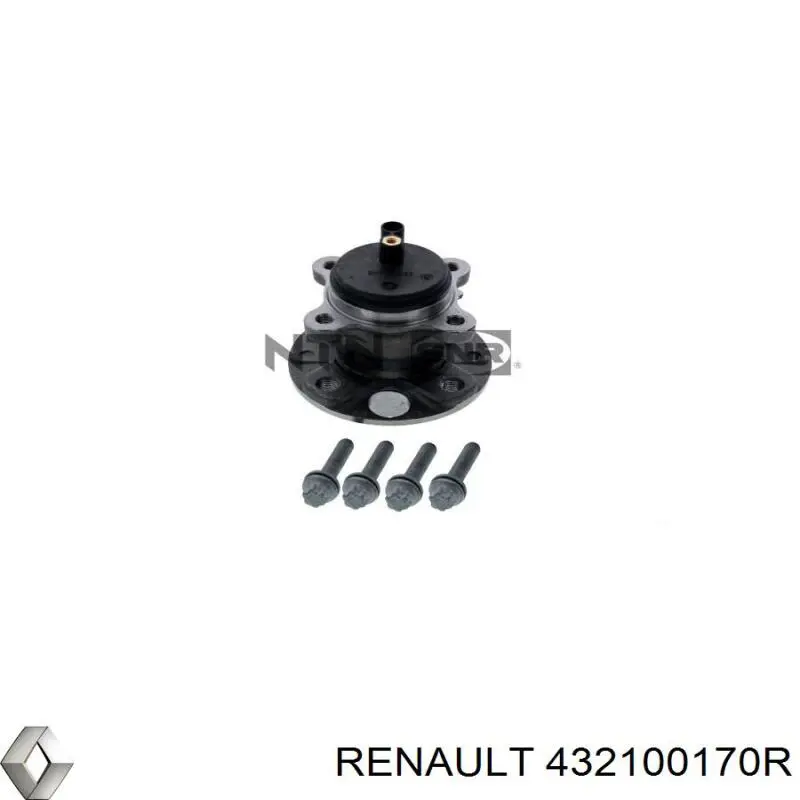 432100170R Renault (RVI) Piasta tylna